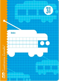 (PACK 15U.) LIBRETA 4º 30H 70G CUADROVIA 3MM