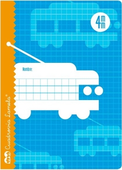 (PACK 15U.) LIBRETA 4º 30H 70G CUADROVIA 4MM
