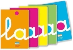 PAQ/5 LIBRETA A4 50H 90G CUADROVIA 4MM CORES FORNECIDOS