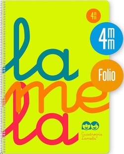 CADERNO ESPIRAL Fº 80H 90G 4MM AMARELO CUADROVIA PP.