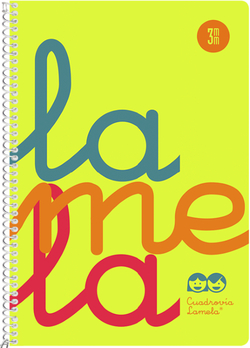 CADERNO ESPIRAL 4º 80H 90G 3MM AMARELO CUADROVIA PP.