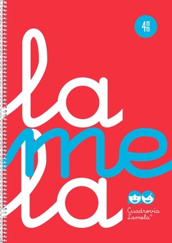 CADERNO ESPIRAL Fº 80H 90G 4MM VERMELHO QUADRICULADO PP.
