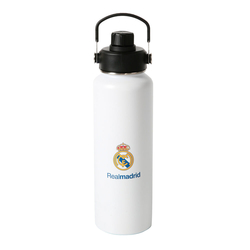 AMPOLLA TERMICA 1200ML REAL MADRID BLANCA