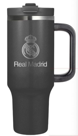 VASO CON ASA TERMICO REAL MADRID