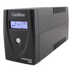 Sai Coolbox Guardian 3 800Va Con Lcd 480W 2Xschuko Color Neg