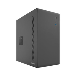 Caja Semitorre/Micro-Atx Coolbox M640C S/Fuente Usb-C Negra