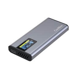 Coolbox Caja Ssd M.2 Nvme/Sata Lcd Minichase Ps32