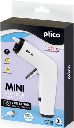 PISTOLA ENCOLADORA MINI COM BATERIA 10W