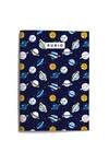 LIBRETA A4 44H 80G. CUADRICULA 4X4 PLANETAS AZUL RUBIO