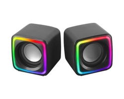 Altavoces Bluetooth Argb Mscube Black Mars Gaming