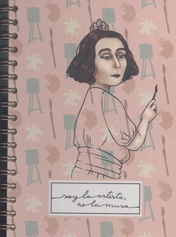 Cuaderno "Jacqueline Marval" pintura