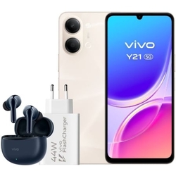 Vivo Y21 5G 4Gb(+4) 256Gb Gold Cargador + Auric.