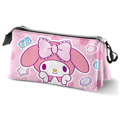 Portatodo Sweets My Melody Hello Kitty Triple