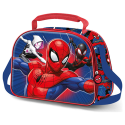 Bolsa Portameriendas 3D Word Spiderman Marvel