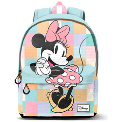 Mochila Squares Minnie Disney 41Cm