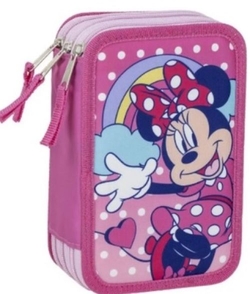 PLUMIER TRIPLO MINNIE COM ACCESORIOS GIOTTO