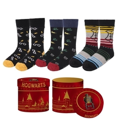Pack Calcetines 3 Piezas Harry Potter Talla 38/45