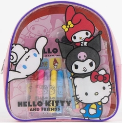 MOCHILA COLOREABLE HELLO KITTY