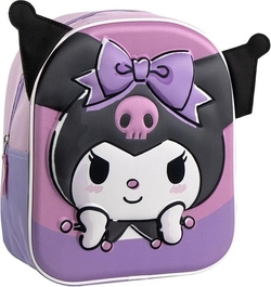 MOCHILA INFANTIL 3D HELLO KITTY KUROMI