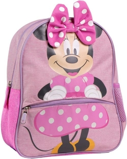 MOCHILA INFANTIL ESCOLAR MINNIE 26X3X32CM
