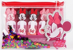 PACK 4 MARQUEURS FLUORESCENTES MINNIE