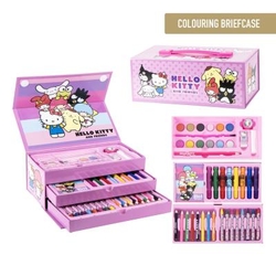 MALETIN SET COLOREABLE HELLO KITTY