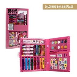 SET COLOREABLE CAIXA HELLO KITTY