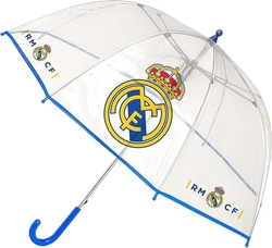 PARAGUAS MANUAL INFANTIL BURBUJA REAL MADRID