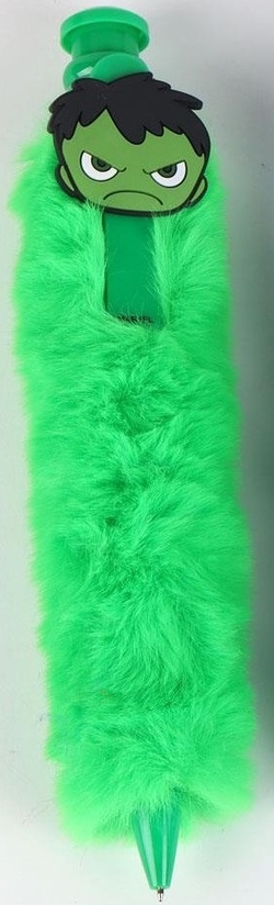 BOLIGRAFOS PELUCHE AVENGERS VERT
