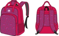 MOCHILA ESCOLAR DOBLE HEARTS STAR