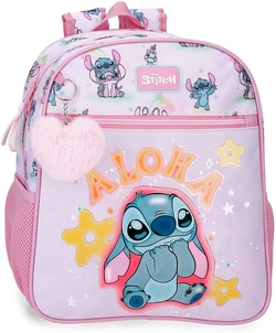 MOCHILA ADAPTAVEL 30CM STITCH YOU & ME