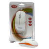 3FREE RATON OPTICO USB MCM101/WO BLANCO NARANJA