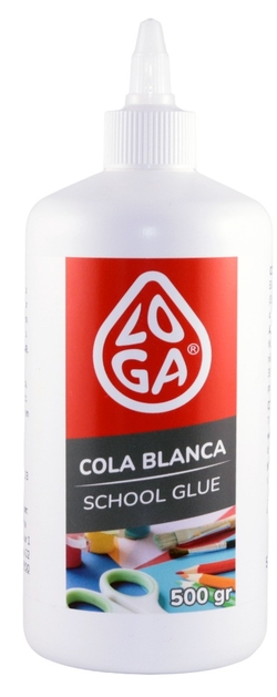 FRASCO COLA BRANCA LOGA 500G