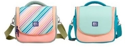 SACO ISOTERMICA PORTA ALIMENTOS COLORBLOCK 25X16X22 AZUL