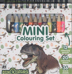 Mini libro con lapices de colores