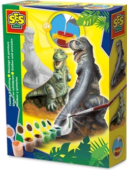 MOLDEAR E PINTAR T-REX