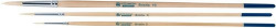 SET 3 PINCELES CERDA RODONDO MANGO LARGO ART CREATION