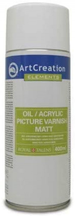 SPRAY VARNISH MATE 400ML FOR OIL AND ACRYLIC