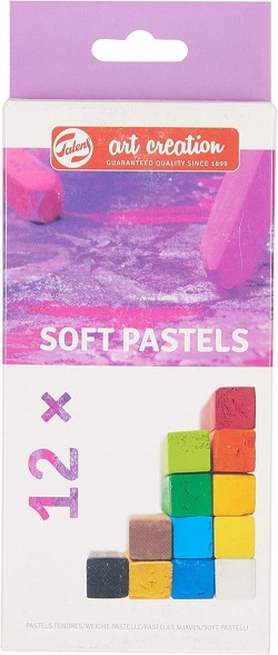 ESTOJO 12 PASTEL SUAVE ARTCREATION CORES SORTIDOS