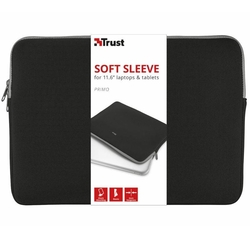 TRUST PRIMO SOFT SLEEVE NEGRO FUNDA PROTECTORA SUAVE PARA P