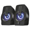 ALTAVOCES 2.0 TRUST GEMI RGB BLACK - 12W (6W RMS) - ILUMINAC