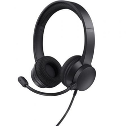 Auriculares Trust Hs-260/ Con Micrófono/ Usb/ Negros