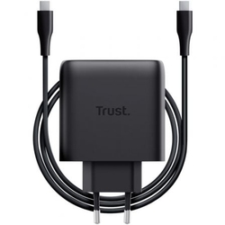 Cargador De Pared Gan Trust Maxo 65W/ 1Xusb Tipo-C/ Incluye