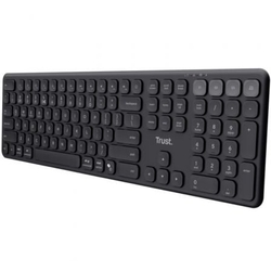 Teclado Compacto Inalámbrico Por Bluetooth Trust Vaiya/ Negr