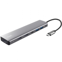 Docking Usb Tipo-C Trust Dalyx/ 2Xusb/ 2Xhdmi/ 1Xdisplayport