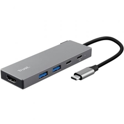 Docking Usb Tipo-C Trust Dalyx/ 2Xusb/ 1Xhdmi 4K/ 2Xusb Tipo
