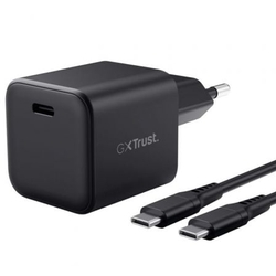 Cargador De Pared Gan Trust Gaming Gxt 1258 Switch 2/ 1Xusb