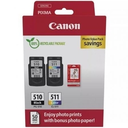 Cartucho De Tinta Original Canon Pg-510 + Cl-511 Multipack/