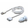 Kit Apple Cargador Conceptronic Para Coche A 2 Usb 5V 2A Y C
