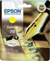 TINTA ORIGINAL EPSON T1634 YELLOW PARA WF-2010W,WF-2510WF,W